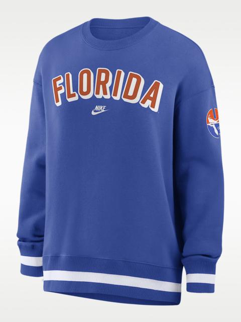 Nike Florida Legacy Phoenix Women's Nike College Oversized Pullover Crew