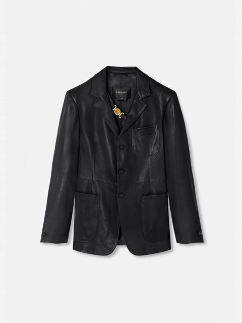 VERSACE Medusa Biggie Lambskin Jacket