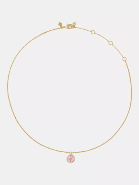 kate spade Opulence Octagon Stone Pendant