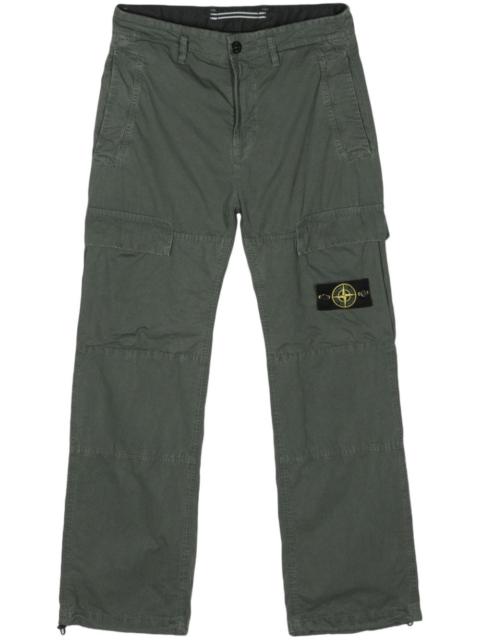 Stone Island Compass-badge straight trousers