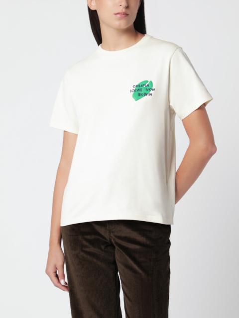 Loewe Ecru cotton T-shirt