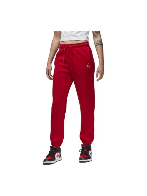 Jordan (WMNS) Air Jordan Brooklyn Sweatpants 'Red' FN4494-687