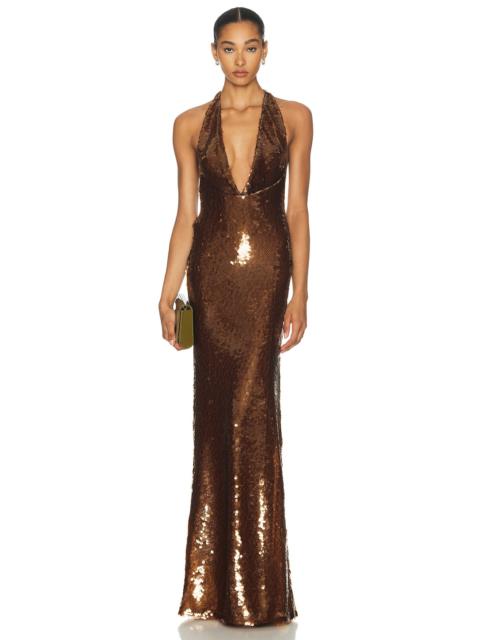 THE NEW ARRIVALS ILKYAZ OZEL Olympia Gown