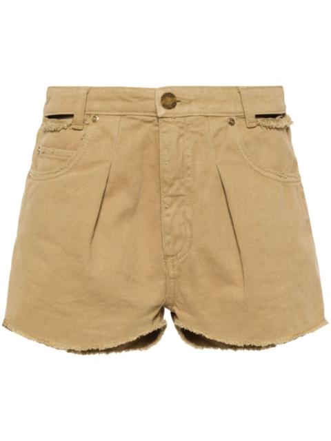 PINKO distress denim shorts