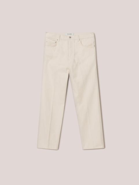 Nanushka CONNOR - Upcycled denim jeans - Ecru