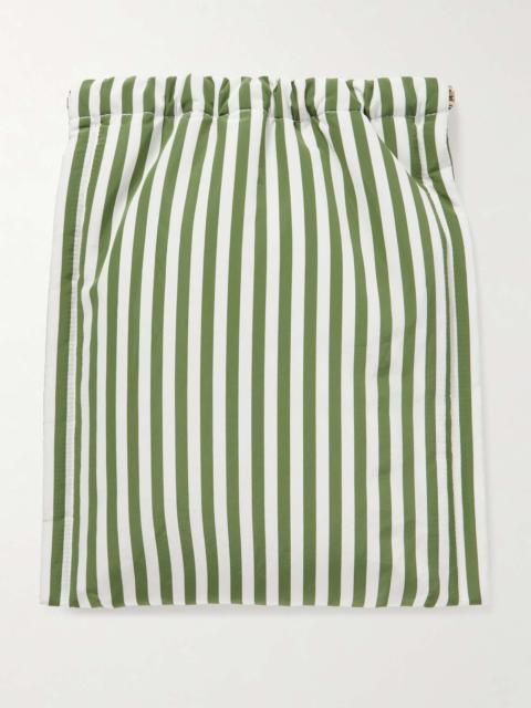 Carven Striped shell tote bag