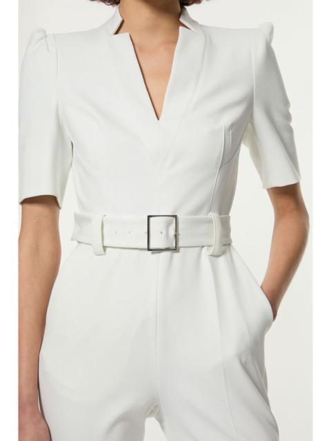 KAREN MILLEN Forever Self Belted Jumpsuit