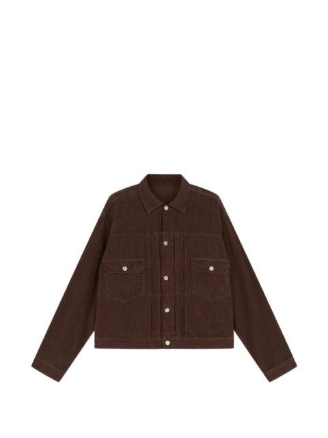 FORTELA Type2 flap-pockets corduroy jacket