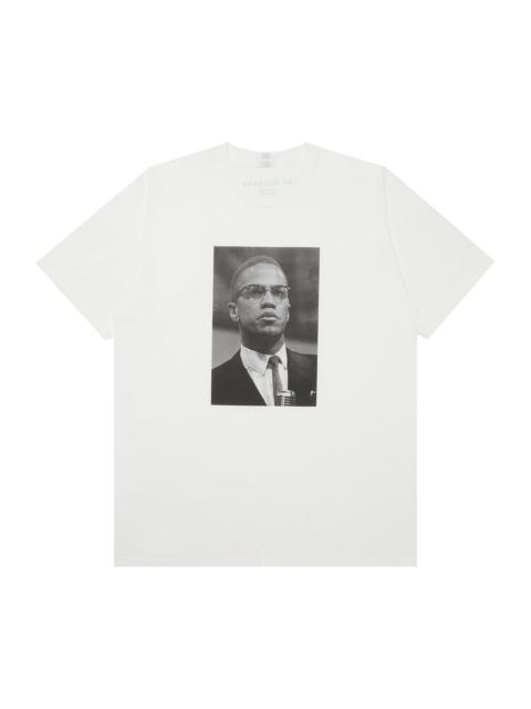 Supreme 최고 Malcolm X 티 '화이트 이름 *