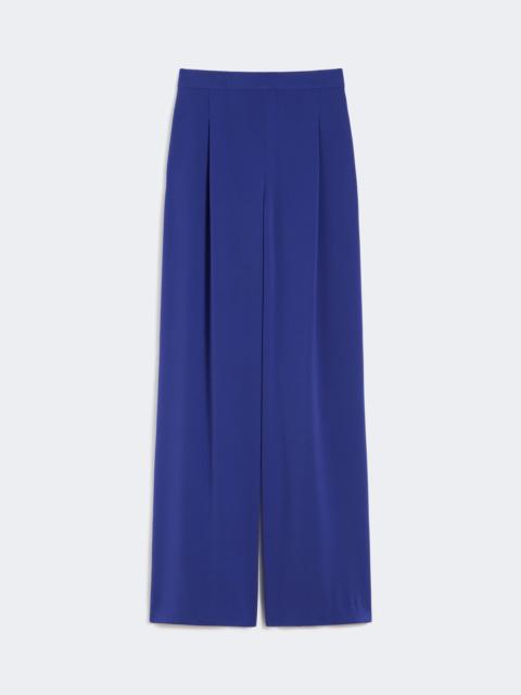 Max Mara CRASSO Lightweight cady trousers - CORNFLOWER BLUE