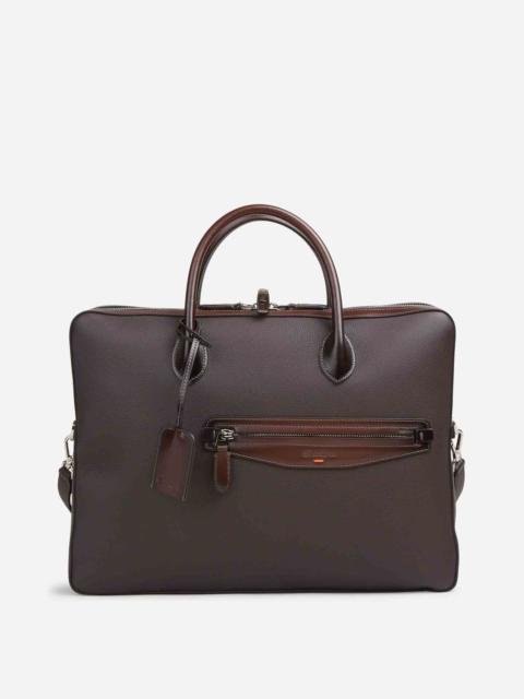 Santoni LEATHER DOCUMENT HOLDER