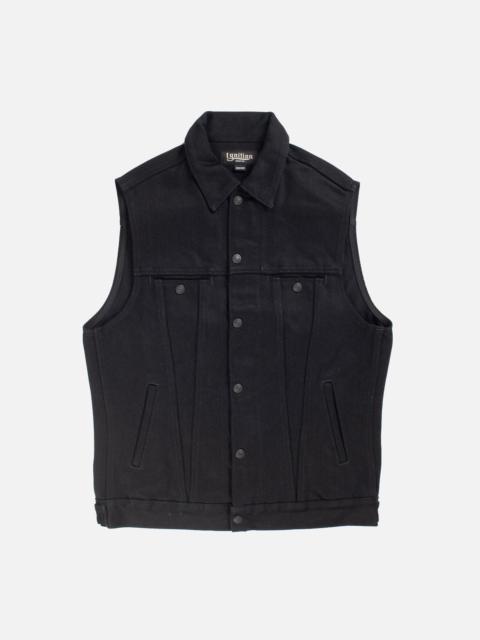 IGW-201B Ignition Works 20oz Denim Tracker Vest - Black