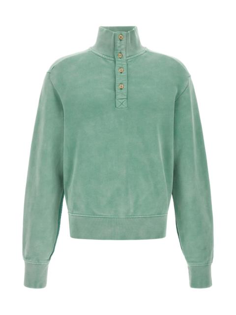 entire studios Buttoned Turtleneck Sweatshirt