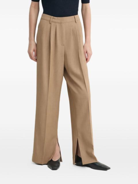 HERSKIND Rupert split-hem trousers