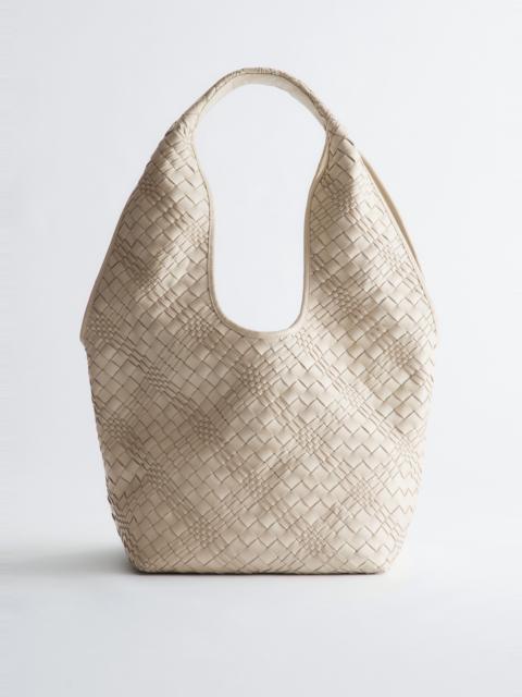 & Other Stories Braided Leather Tote