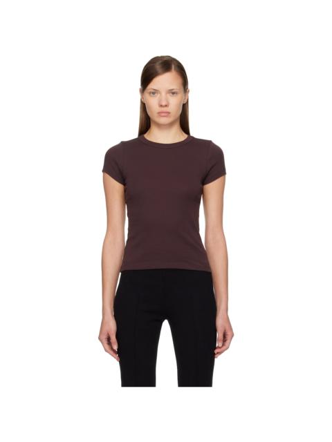 FLORE FLORE Brown Car Baby T-shirt