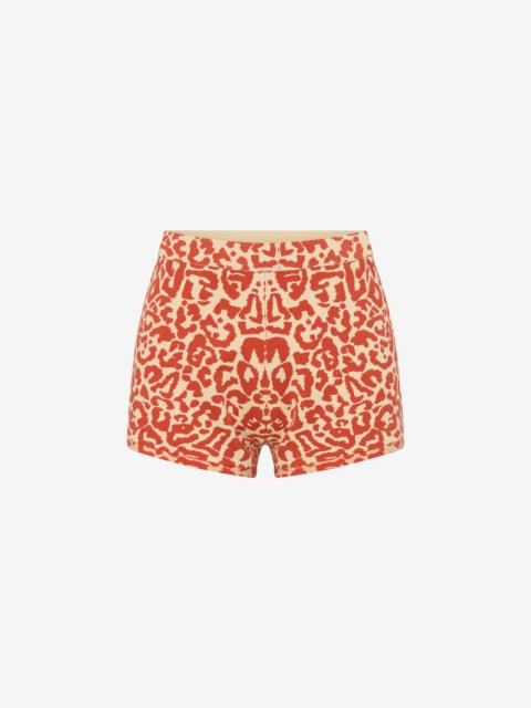 POSSE Posse Lexi Shorts - Red Leopard
