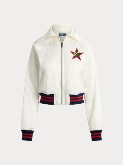 Polo Ralph Lauren Logo Satin Jacket