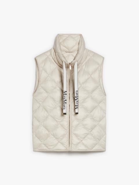 Max Mara TREGIC Water-repellent technical canvas gilet