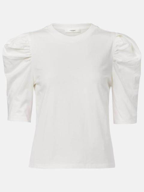 FRAME Drape cotton top