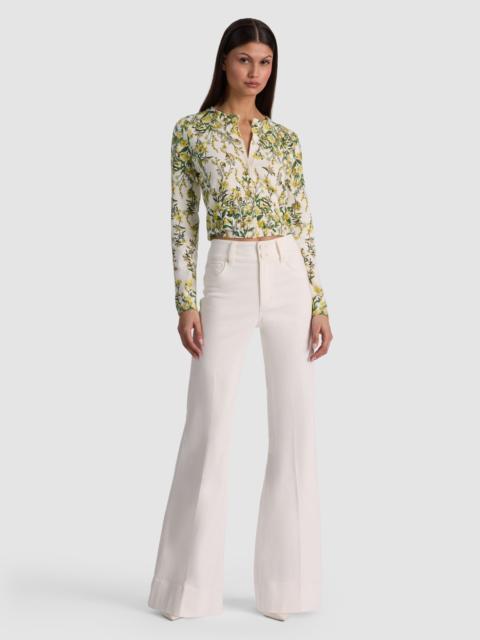 Alice + Olivia CARSON PRINTED CARDIGAN