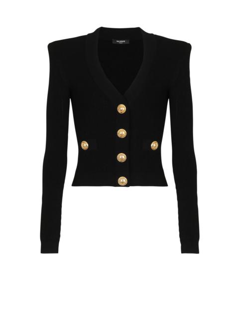 Balmain Buttoned knit cardigan