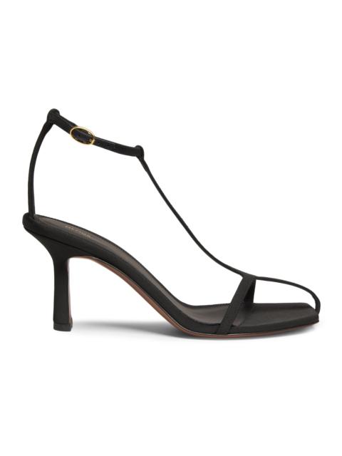 NEOUS Women's Jumel 80MM Leather Sandals - Black