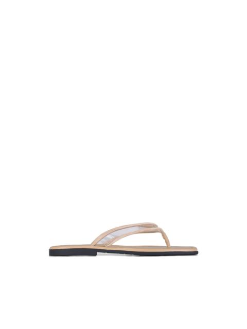 VERONICA BEARD clear strap sandals