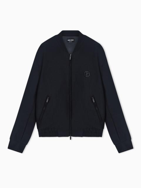 GIORGIO ARMANI TECHNICAL WAFFLE BLOUSON