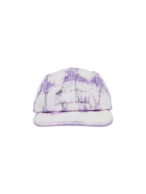 Supreme Bleached Chino Camp Cap 'Purple'