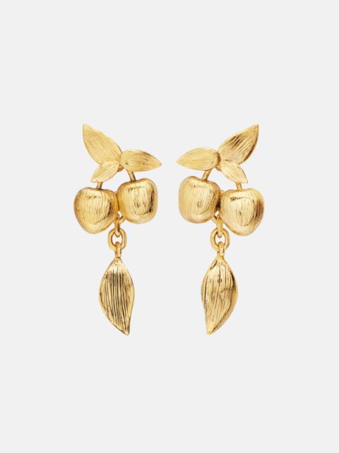 SAINT LAURENT Cherry drop earrings