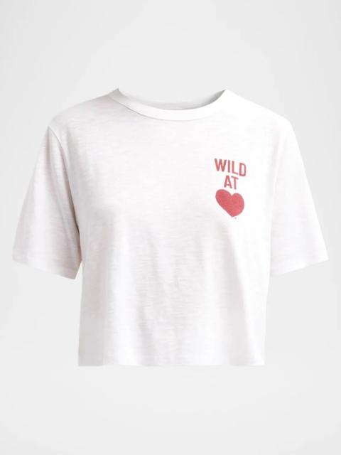 VERONICA BEARD Sebastian Slogan T-Shirt