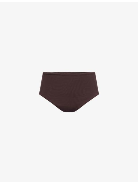 Max Mara Sabina High-Rise Bikini Bottoms