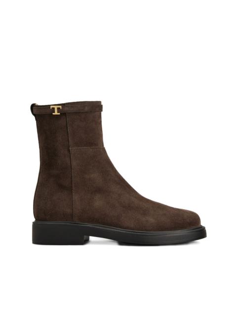Tod's suede ankle boots
