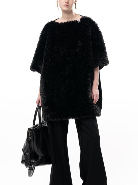 Maison MIHARAYASUHIRO Faux Fur Cropped Dress