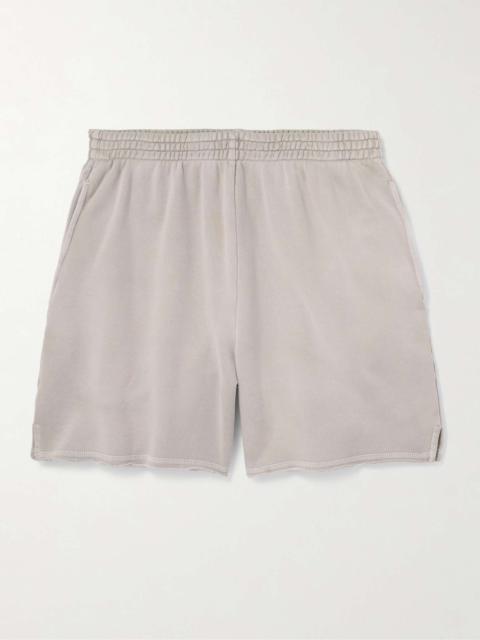 John Elliott Skeptic Wide-Leg Cotton-Jersey Drawstring Shorts