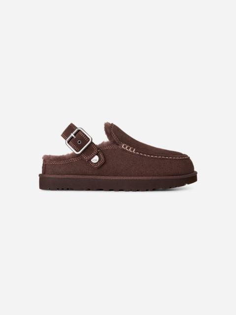 UGG ® Women's Goldenstar Evelina Clog Sheepskin Shoes in Burnt Cedar