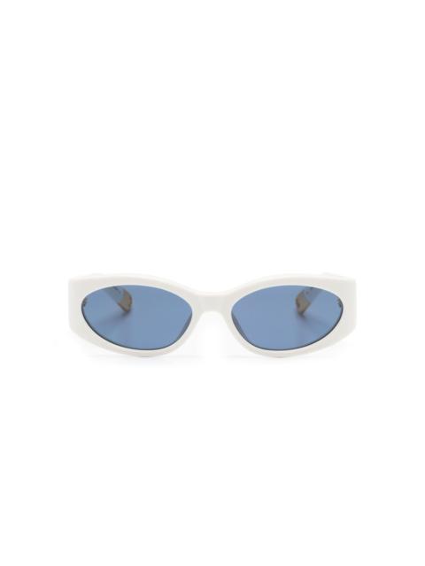 JACQUEMUS Les Lunettes Ovalo oval-frame sunglasses