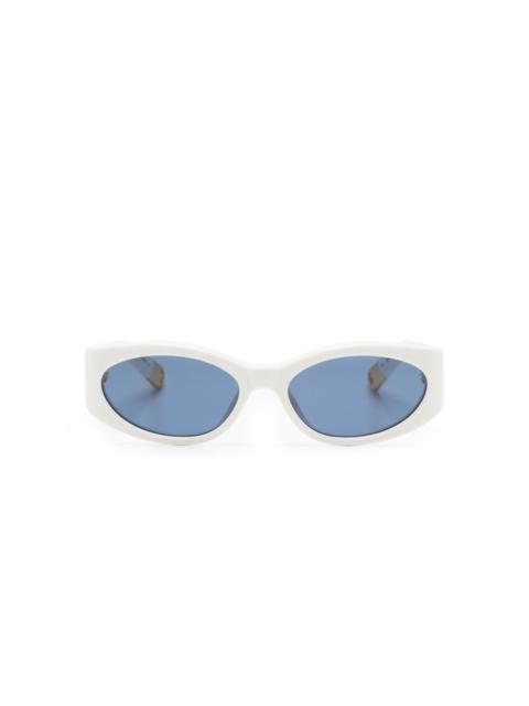 Les Lunettes Ovalo oval-frame sunglasses