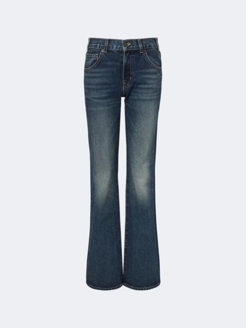 NILI LOTAN Roxane faded bootcut jeans