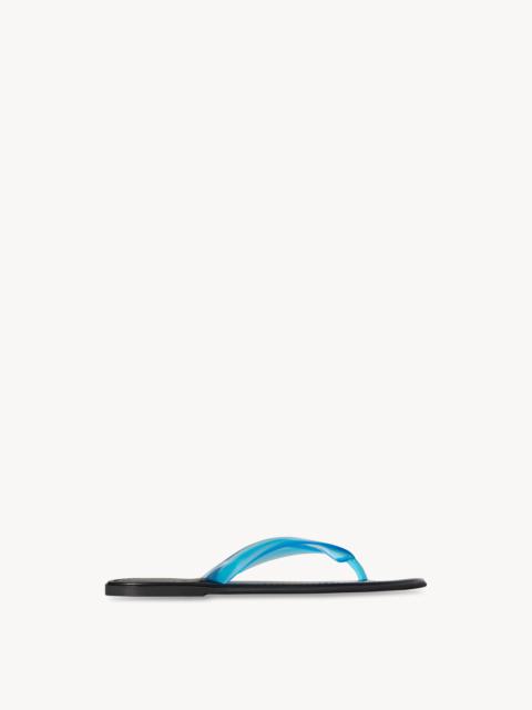The Row Beach Flip Flop in Rubber
