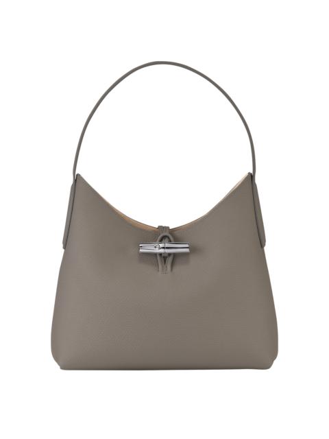 Longchamp Roseau M Hobo bag Turtledove - Leather