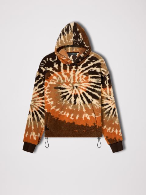 TIE DYE POLAR FLEECE HOODIE