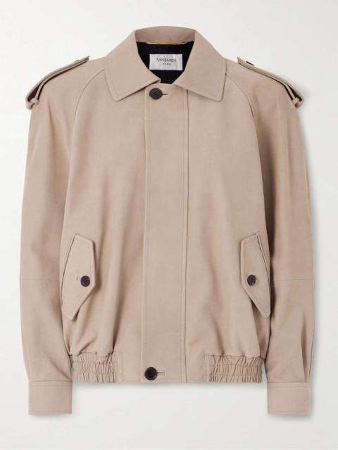 SAINT LAURENT Shearling jacket | REVERSIBLE