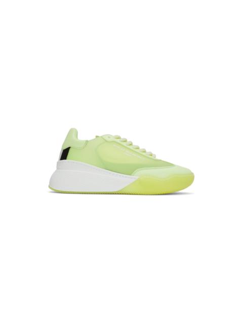 Stella McCartney Yellow Glow-In-The-Dark Loop Sneakers