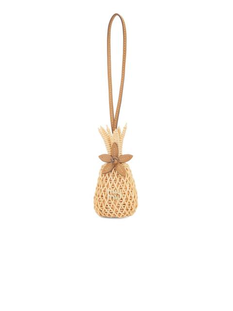 Miu Miu Pineapple Bag Keychain