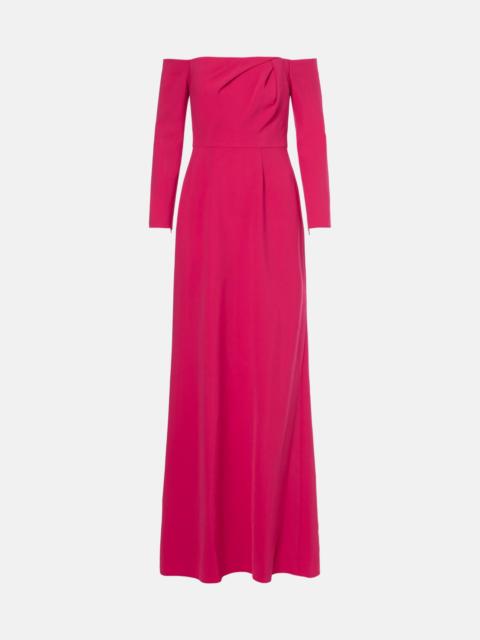 CAROLINA HERRERA Off-shoulder gown