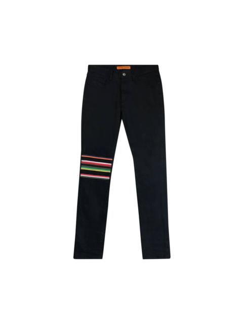 Raf Simons Raf Simons x Sterling Ruby Stripe Patch Jeans 'Black'