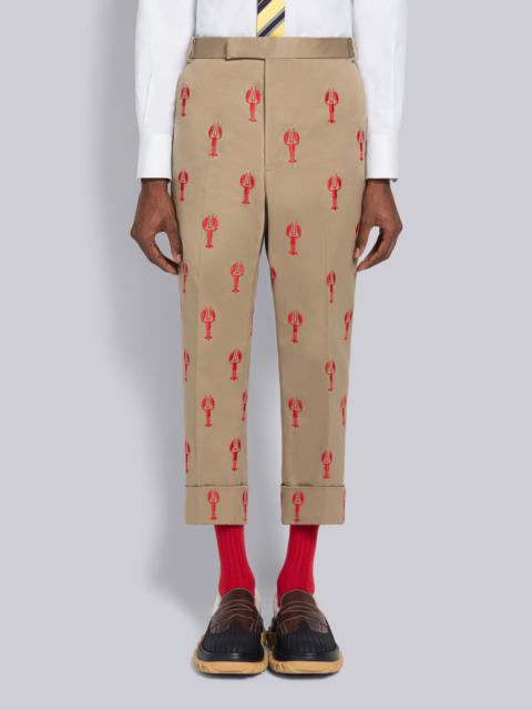 Thom Browne Lobster Half Drop Low Rise Drop Crotch Trouser