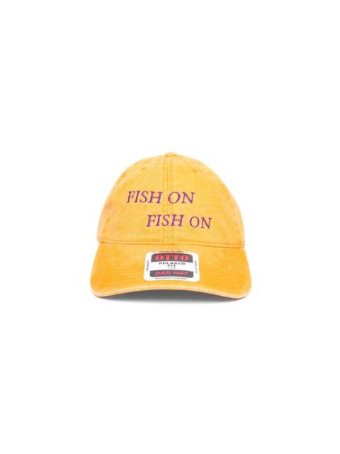 South2 West8 Strap Back Cap Fish On - Orange